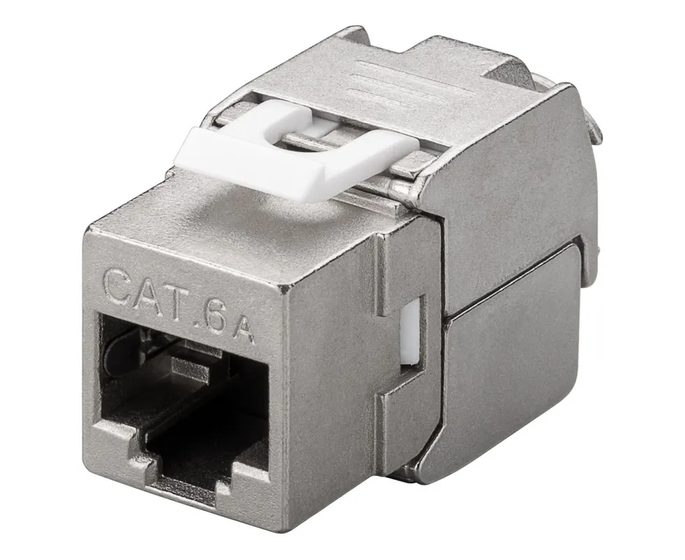 Luxorparts Keystone-jack Cat. 6a FTP verktygsfri