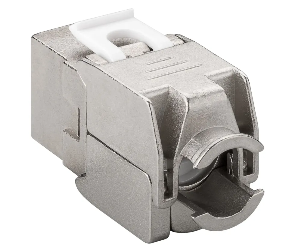 Luxorparts Keystone-jack Cat. 6a FTP verktygsfri
