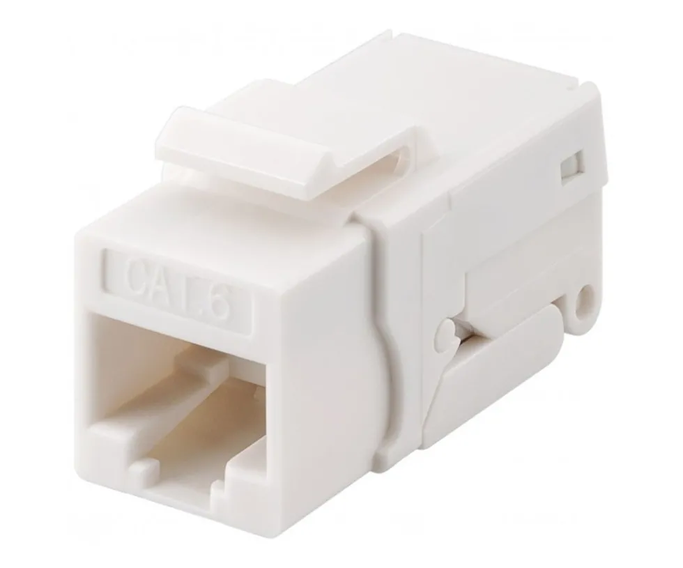Luxorparts Keystone-jack Cat. 6 UTP verktygsfri