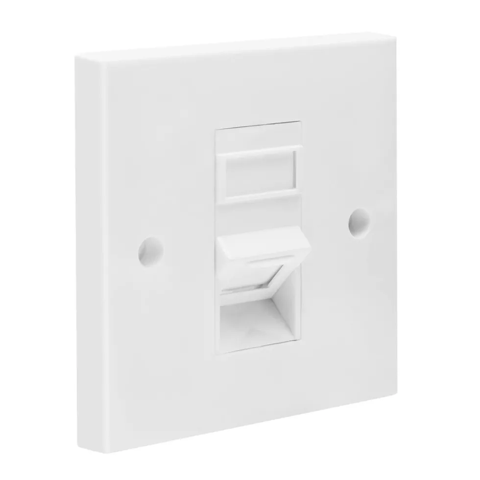 Luxorparts Keystone-vägguttag vinklat