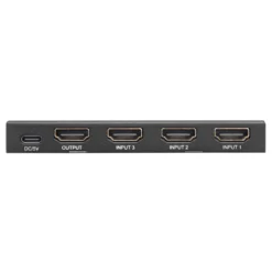 Luxorparts 4K HDMI-switch med fjärrkontroll 3-vägs