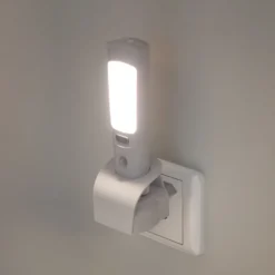 Luxorparts Laddningsbar ficklampa och nattlampa