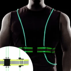 Luxorparts Laddningsbar LED-väst