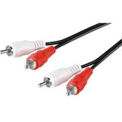 Luxorparts Ljudkabel med 2x RCA 20 m
