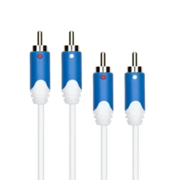 Luxorparts Ljudkabel 2x RCA 0,5 m