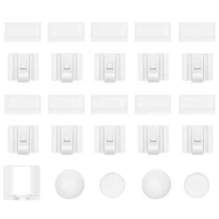 Luxorparts Magnetiska lås för skåp och lådor 10-pack