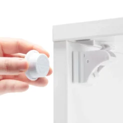 Luxorparts Magnetiska lås för skåp och lådor 10-pack