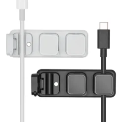 Luxorparts Magnetisk kabelklämma med basplatta Vit (6-pack)