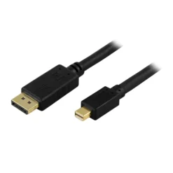 Luxorparts Mini-displayport till Displayport-kabel 1 m