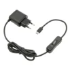 Luxorparts Nätadapter för Raspberry Pi 4, 3 A med strömbrytare