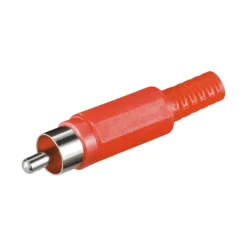 Luxorparts RCA-kontakt Hane Röd