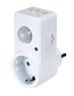 Luxorparts Rörelsesensor med inbyggt skymningsrelä
