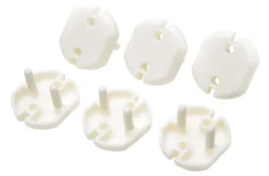 Luxorparts Skyddsplugg för vägguttag 6-pack