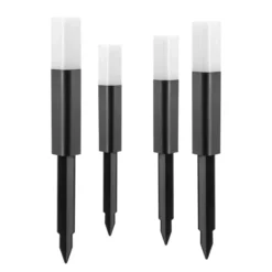 Luxorparts 125 Solcellsdriven pollare 4-pack