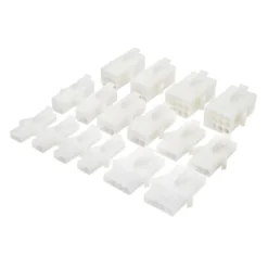 Luxorparts Sortimentslåda kontaktpar med snäpplås 12-pack