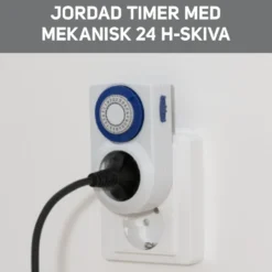 Luxorparts Timer 24 h Jordad 2-pack