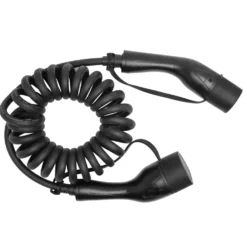 Luxorparts Typ 2 Laddkabel Spiral 11 kW 5 m