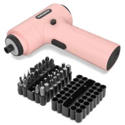 Luxorparts Uppladdningsbar skruvdragare Rosa