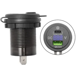 Luxorparts USB-laddare för panelmontage 30 W