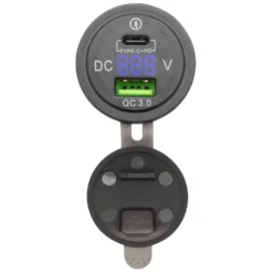 Luxorparts USB-laddare för panelmontage 30 W