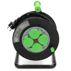 Luxorparts 4-vägs kabelvinda 15 m IP44