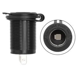 Luxorparts 12 V-uttag för panelmontage