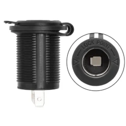 Luxorparts 12 V-uttag för panelmontage