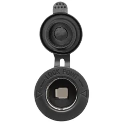 Luxorparts 12 V-uttag för panelmontage