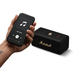 Marshall Emberton III Bluetooth-högtalare Black and Brass