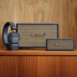 Marshall Major V trådlösa on-ear-hörlurar Midnight Blue