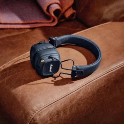 Marshall Major V trådlösa on-ear-hörlurar Midnight Blue