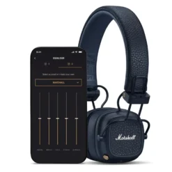 Marshall Major V trådlösa on-ear-hörlurar Midnight Blue