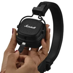 Marshall Major V trådlösa on-ear-hörlurar Black