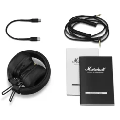 Marshall Major V trådlösa on-ear-hörlurar Black