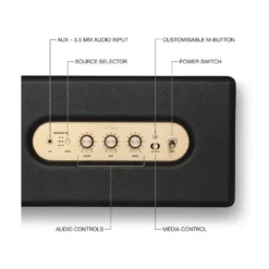 Marshall Stanmore IV Bluetooth-högtalare Svart