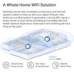 Mercusys Halo H60X Mesh Wifi 6-system 2-pack
