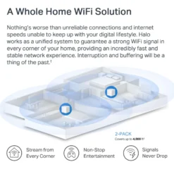 Mercusys Halo H60X Mesh Wifi 6-system 2-pack