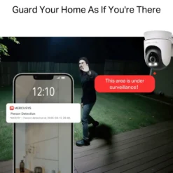 Mercusys MC510 – Outdoor Pan/Tilt Security Wi-Fi Övervakningskamera