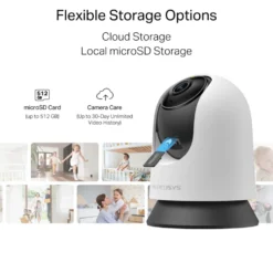 Mercusys MC210 – Pan/Tilt Home Security Wi-Fi Övervakningskamera