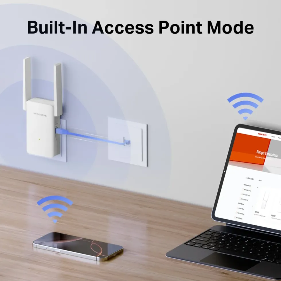 Mercusys ME25BE Wifi 7-repeater BE3600