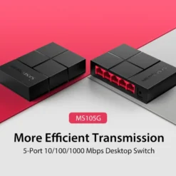 Mercusys MS105G 5-portars gigabitswitch