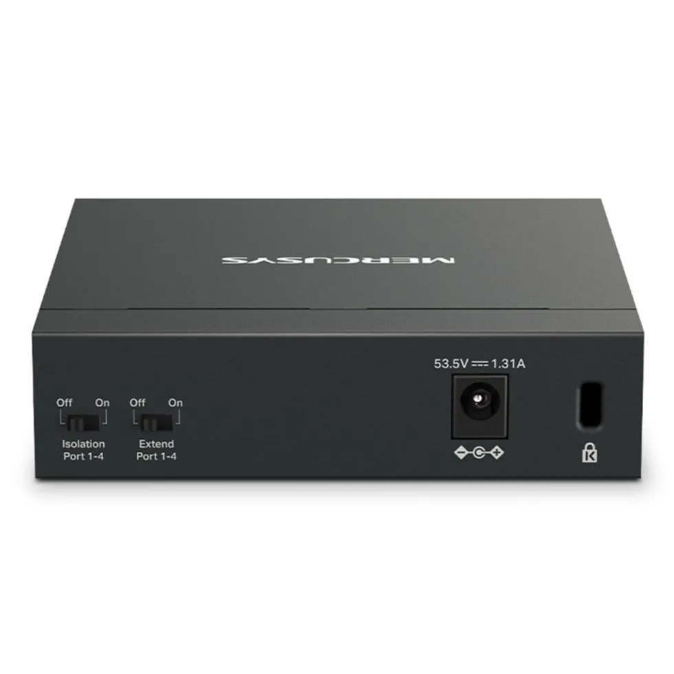 Mercusys MS105GP 5-portars gigabitswitch med POE+