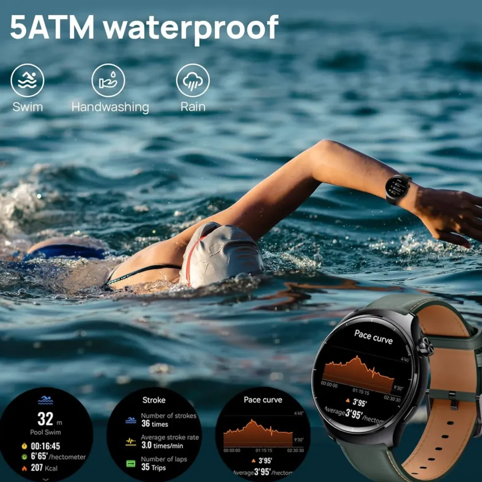 Mibro Watch Lite 3 Pro smartklocka Khakigrått