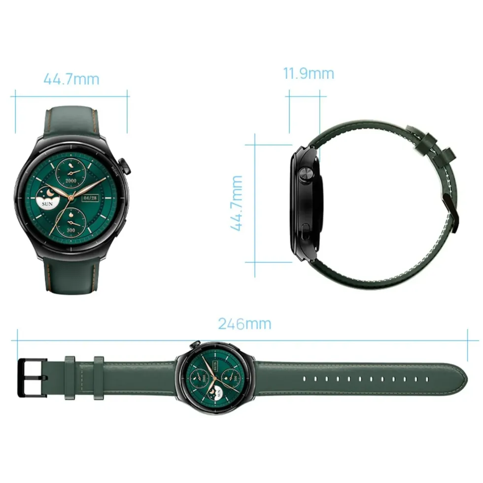 Mibro Watch Lite 3 Pro smartklocka Svartgrön