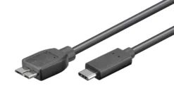Micro-USB till USB-C 0,6 m