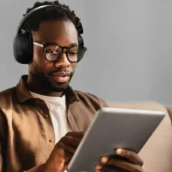 MIXX StreamQ Surround TV Trådlösa hörlurar
