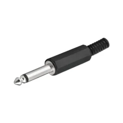 6,3 mm-kontakt Hane Mono