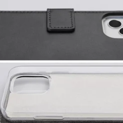 Mobilize Classic Gelly Wallet Book Case – Mobilskal för iPhone 13 Pro Max Svart