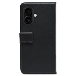 Mobilize Classic Gelly Wallet Book Case – Mobilskal för iPhone 16 Plus Svart