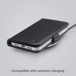 Mobilize Classic Gelly Wallet Book Case – Mobilskal för iPhone X/Xs Svart